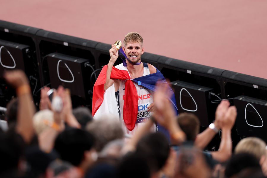 Jimmy Gressier e primul european după 41 de ani care se impune în proba de 10.000 metri!