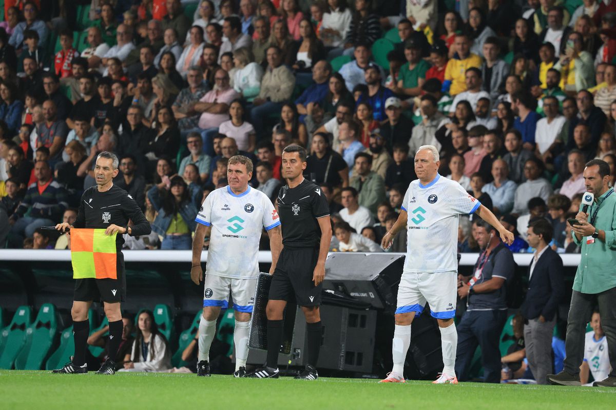 Gică Hagi în Legends Charity Game/ foto: Ionuț Iordache GSP