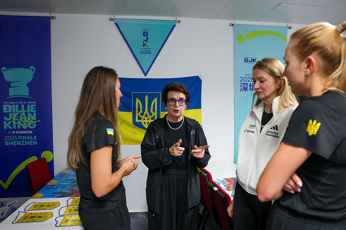 Ucrainencele, pregătite pentru sferturile Billie Jean King Cup