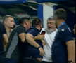 Directorul sportiv al Petrolului, Paul Pintilie, comportament de ultras. Foto: captură