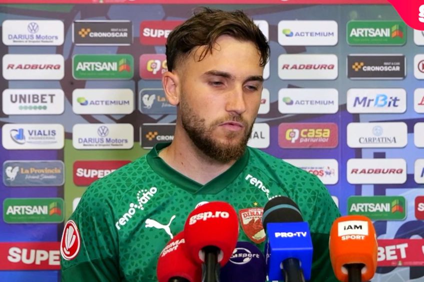 Alexandru Roșca, portarul lui Dinamo