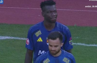 Afalna, gol neobișnuit și interviu savuros la Sibiu: „Ăsta e fotbalul, noi n-avem un Messi sau un Ronaldo”