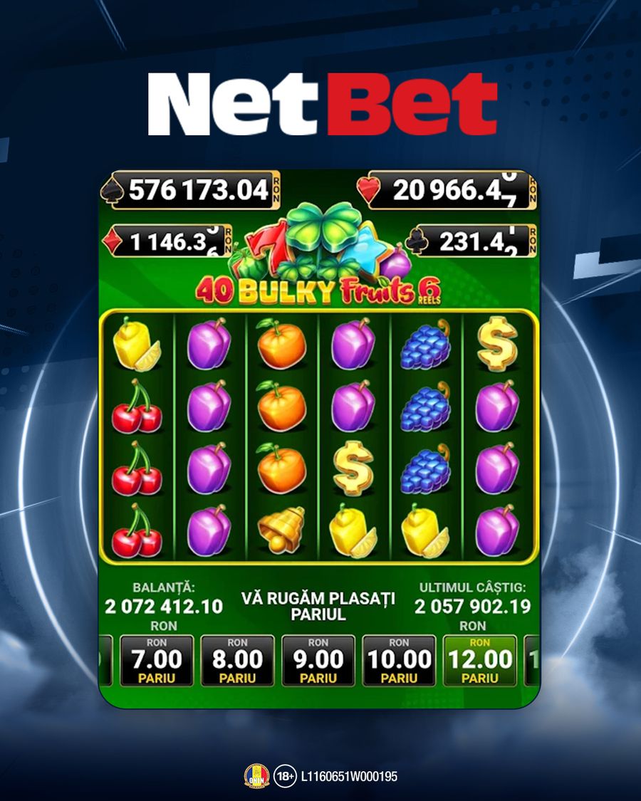 Câștig senzațional la NetBet Casino: peste 2 milioane de lei la Jackpot Cards Amusnet