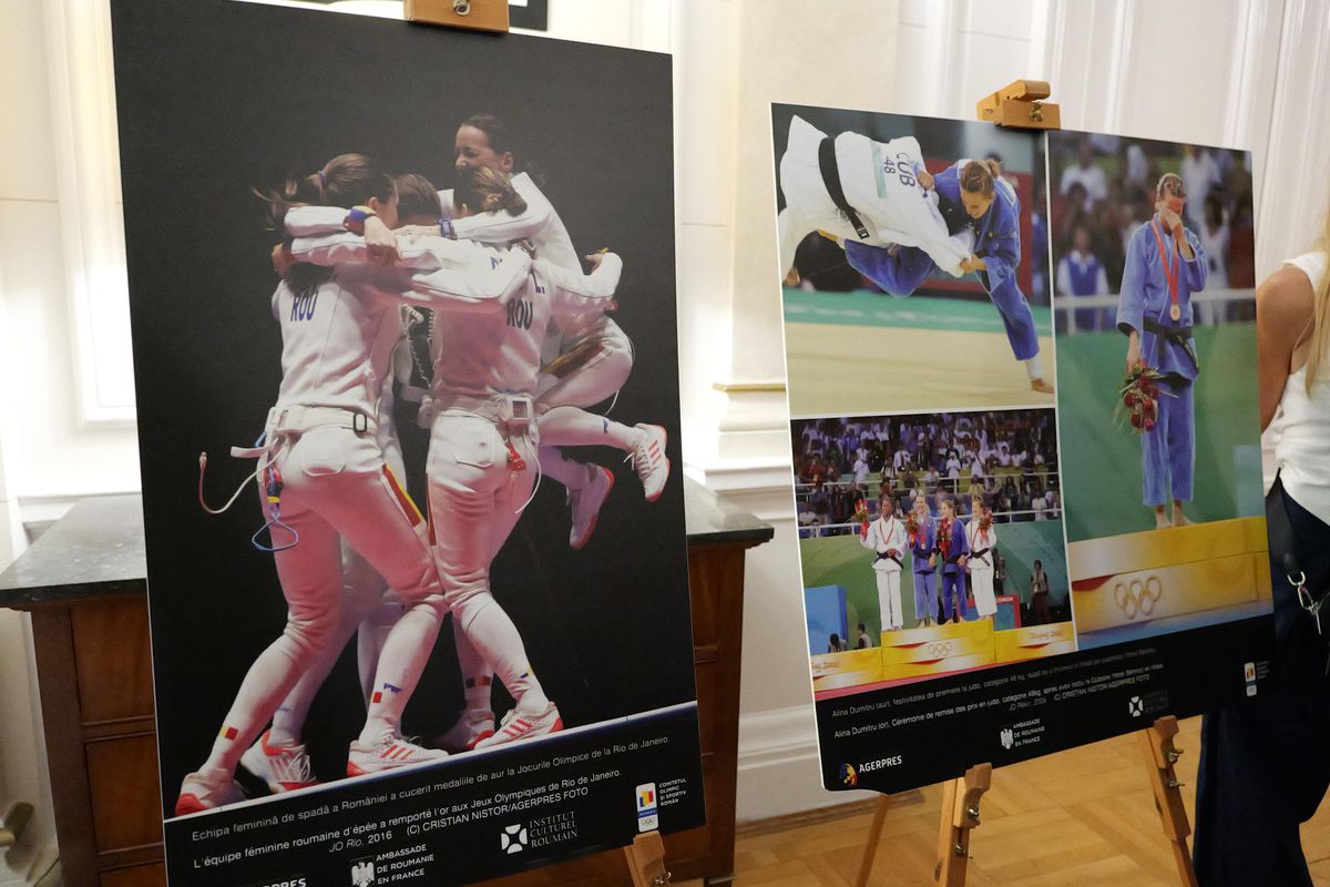 Medaliați olimpici și reprezentați COSR, la Sărbătoarea Sportului la Ambasada Franței » Șeful ANS: „Poate că, România va îndrăzni să viseze la organizarea unor JO”