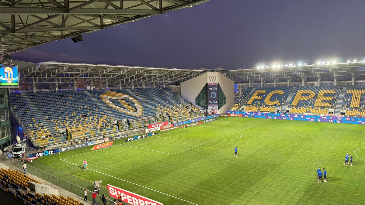 Petrolul - Dinamo, imagini înaintea partidei de pe „Ilie Oană”