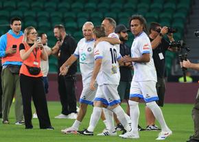 Îl mai recunoști? Fostul campion mondial și european l-a elogiat pe Gică Hagi la Legends Charity Game: „Un fotbalist unic!”