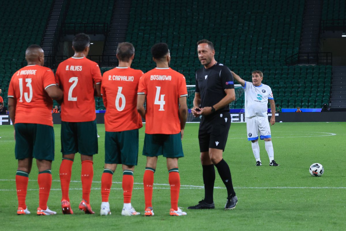 Gică Hagi în Legends Charity Game/ foto: Ionuț Iordache GSP