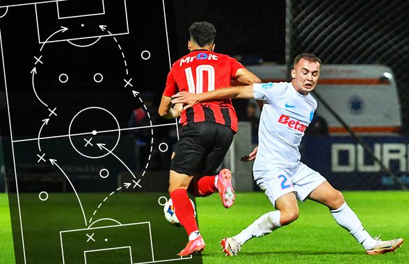 De aici provine criza » Capitolul-cheie la care FCSB a suferit cumplit la Miercurea Ciuc