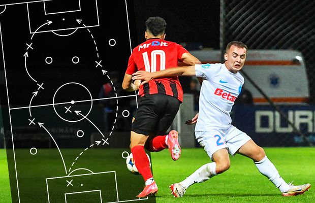 De aici provine criza » Capitolul-cheie la care FCSB a suferit cumplit la Miercurea Ciuc