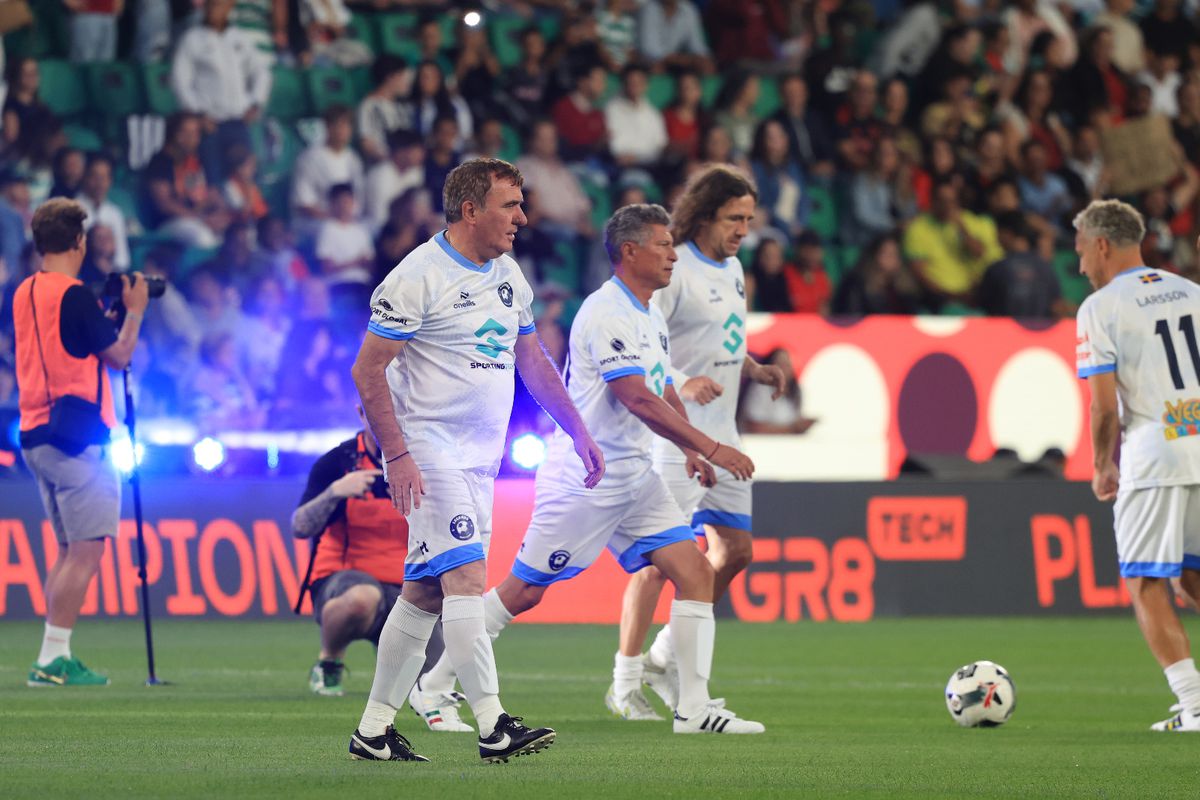 Gică Hagi, la Legends Charity Game