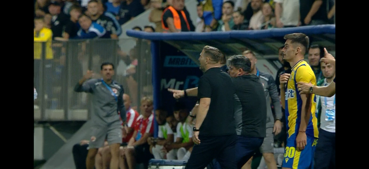 Gesturi huliganice la Ploiești » Oficialul Petrolului a vrut să sară la bătaie cu Andrei Chivulete și-a fost luat pe sus de oamenii din club