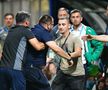 Imagine cu Paul Pintilie ținut cu greu de oamenii din club. Foto: Cristi Preda (GSP.RO)