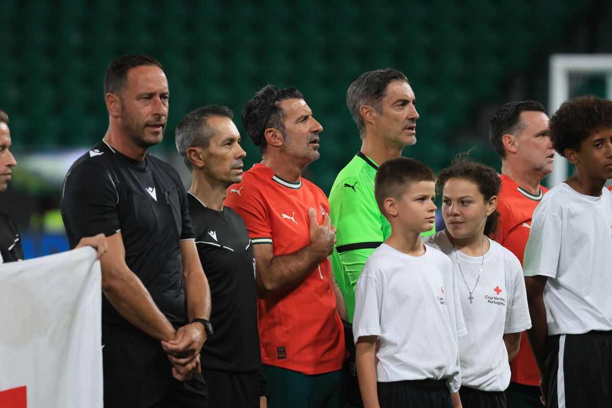 Îl mai recunoști? Fostul campion mondial și european l-a elogiat pe Gică Hagi la Legends Charity Game: „Un fotbalist unic!”