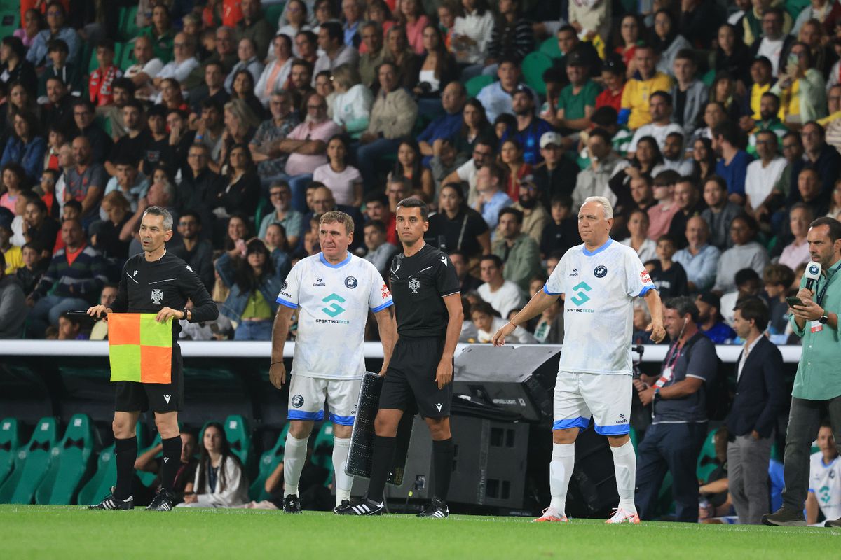 Gică Hagi în Legends Charity Game/ foto: Ionuț Iordache GSP