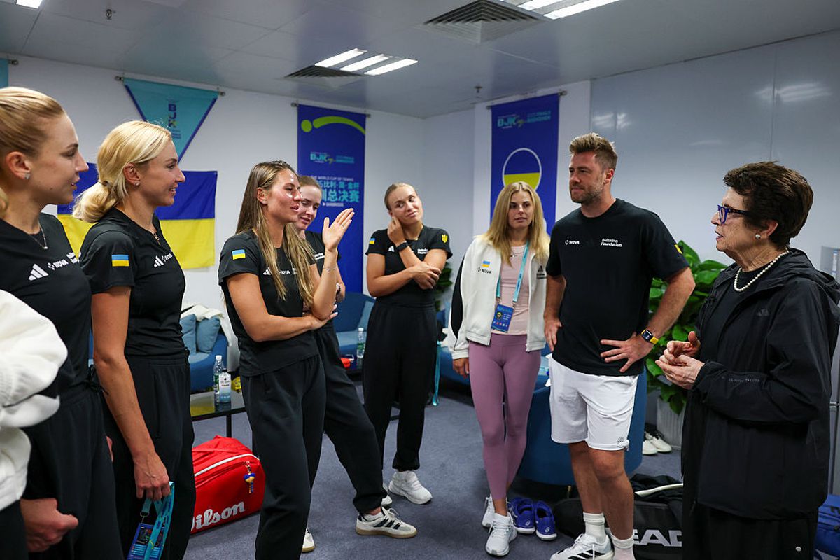 Ucrainencele, pregătite pentru sferturile Billie Jean King Cup