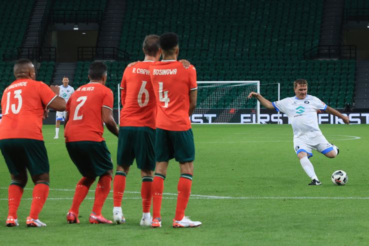 Gică Hagi în Legends Charity Game/ foto: Ionuț Iordache GSP