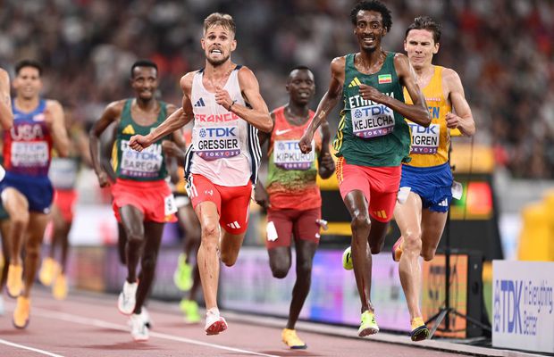 Jimmy Gressier e primul european după 41 de ani care se impune în proba de 10.000 metri!