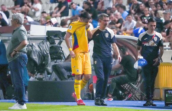 Accidentat la națională, Adrian Șut a aflat când revine pe teren