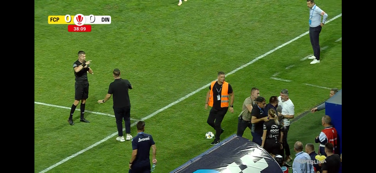 Gesturi huliganice la Ploiești » Oficialul Petrolului a vrut să sară la bătaie cu Andrei Chivulete și-a fost luat pe sus de oamenii din club