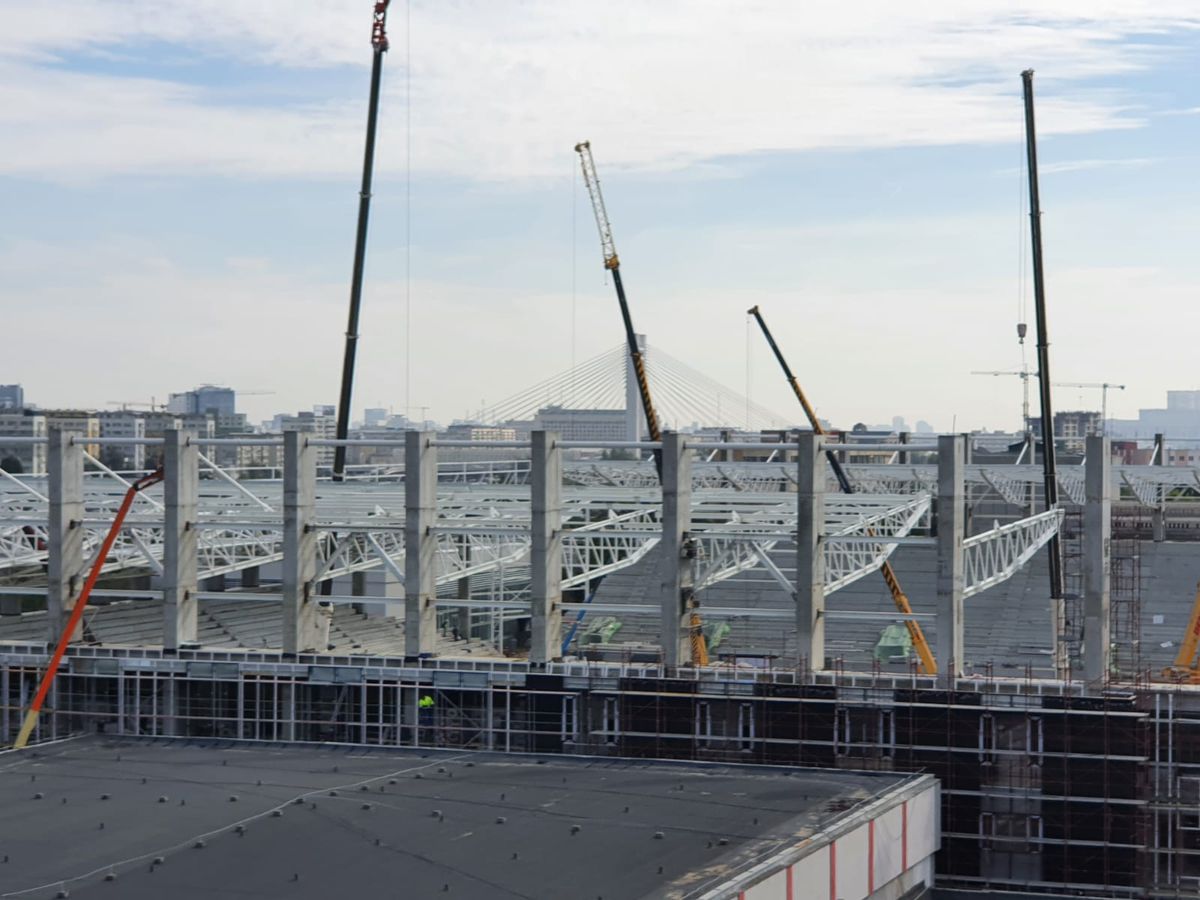 FOTO + VIDEO Entuziasm în Giulești » Rapid Arena prinde contur! Ultimele imagini de la stadion