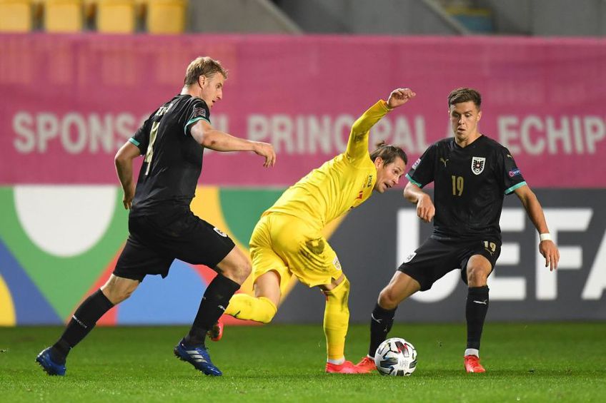 Înfrângerea suferită aseară de România, 0-1 cu Austria, a fost cea de-a treia consecutivă, după eșecurile cu Islanda (1-2) și Norvegia (0-4).