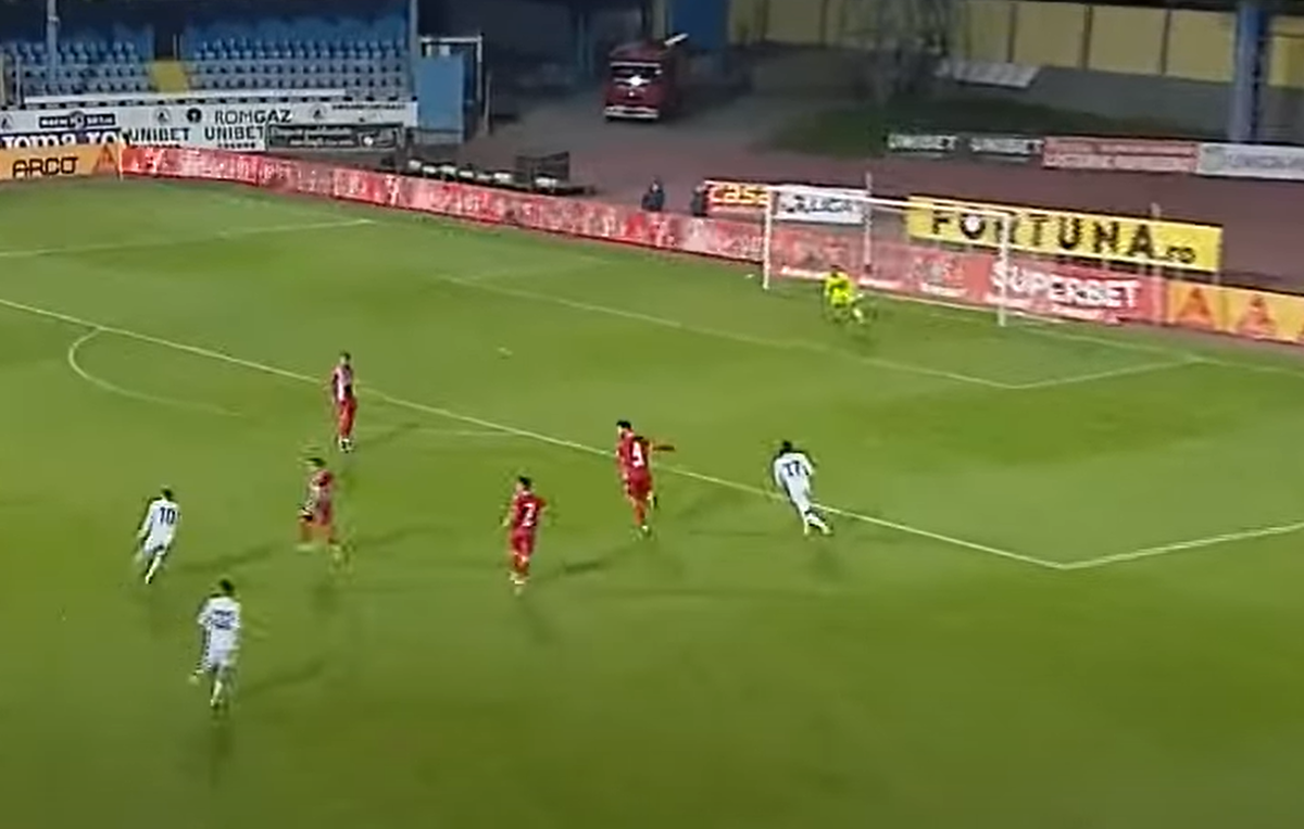 Mihai Eșanu, victima preferată a șuteurilor de la distanță! Are cele mai multe goluri încasate din afara careului