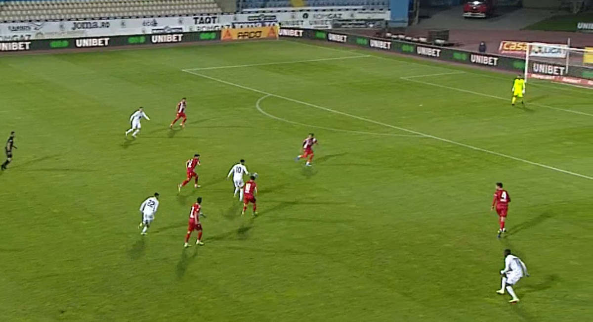 Gaz Metan - Dinamo: supergoluri reușite de Ronaldo Deaconu