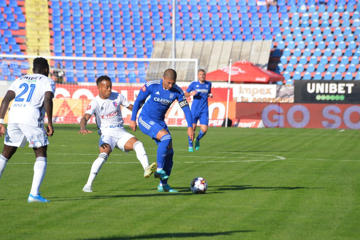 FC Botoșani - FCU Craiova, în etapa 14 din Liga 1