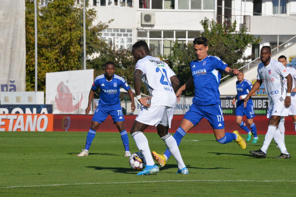 FC Botoșani - FCU Craiova, în etapa 14 din Liga 1