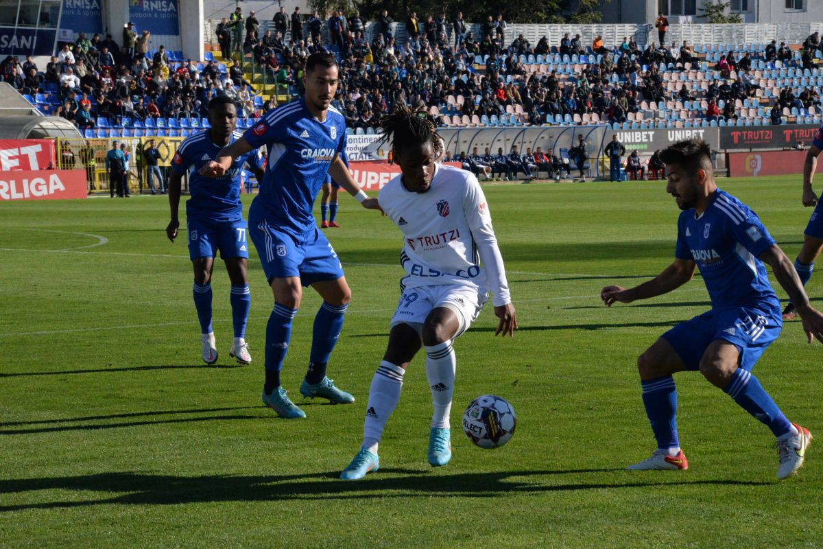 FC Botoșani - FCU Craiova, decis în prelungiri! Noul clasament din Liga 1