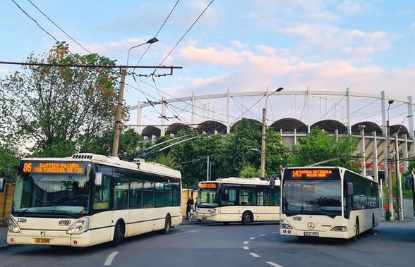 România - Andorra. Două tramvaie și 3 autobuze vor avea program prelungit