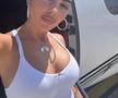 Georgina s-a pozat doar în ... tricou pentru a sărbători live golurile lui Cristiano Ronaldo! » Fotografia devenită virală