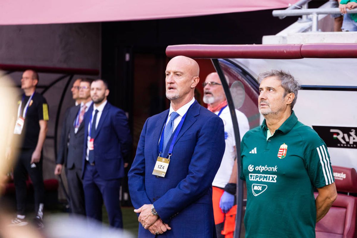 Marco Rossi, selecționerul Ungariei, la povești cu reporterii GSP » Imagini cu strategul italian al maghiarilor