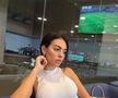 Georgina Rodriguez pe teren