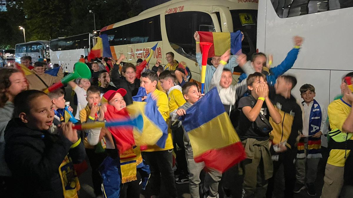 România - Andorra, fotografii înainte de startul meciului