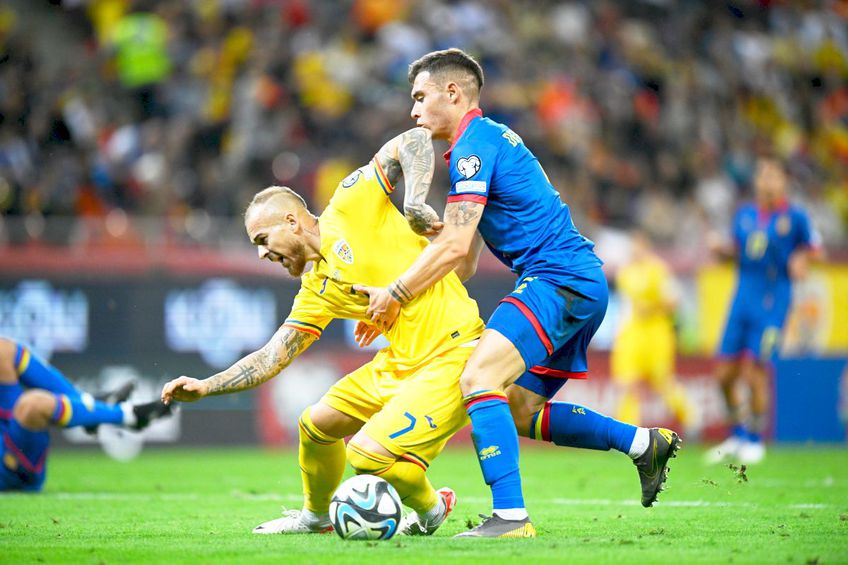 România a obținut cea mai clară victorie din campania preliminară, 5-0 împotriva Andorrei, dar încă nu este sigură de calificarea la EURO 2024. Calculele sunt complicate, o luptă în trei cu Elveția și Israel.