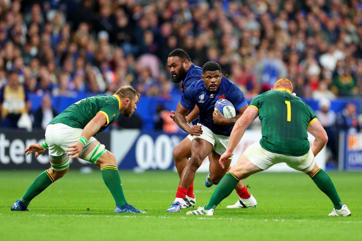 Cele mai spectaculoase imagini din Franța - Africa de Sud, sfert la Cupa Mondială de rugby