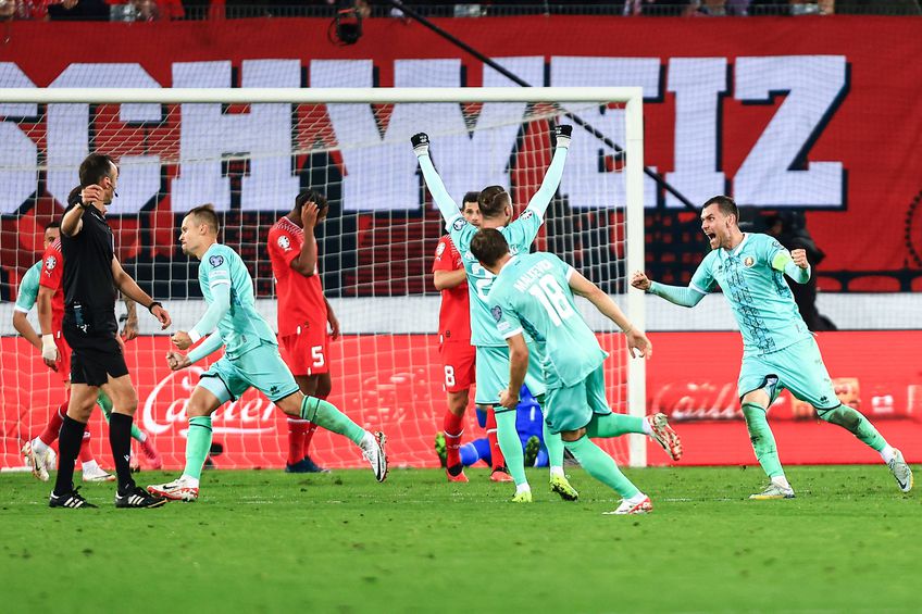 Elveția a remizat pe teren propriu cu Belarus, scor 3-3. România poate să urce provizoriu pe primul loc în grupa I. Are nevoie de o victorie contra Andorrei.