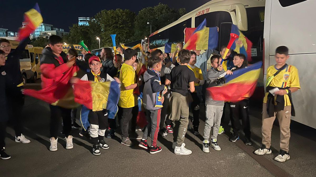 România - Andorra, fotografii înainte de startul meciului