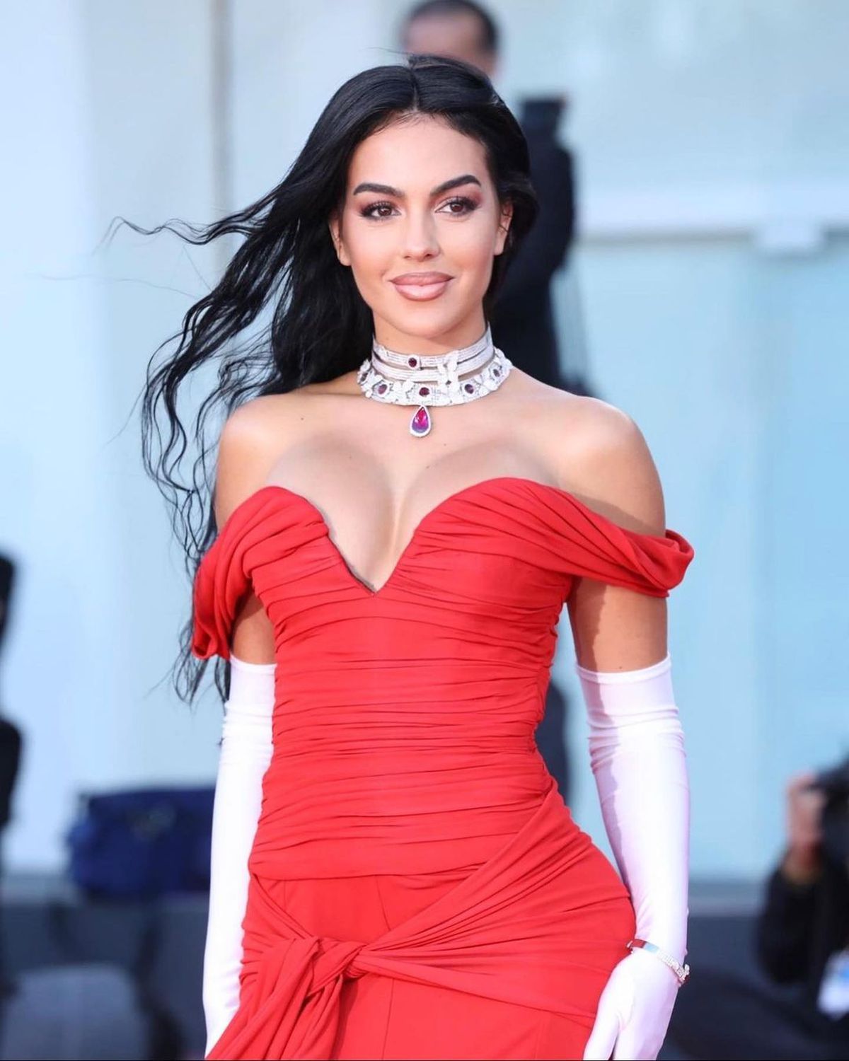 Georgina Rodriguez le-a sucit mințile arabilor. Cum a apărut la cel mai recent meci al lui Cristiano Ronaldo