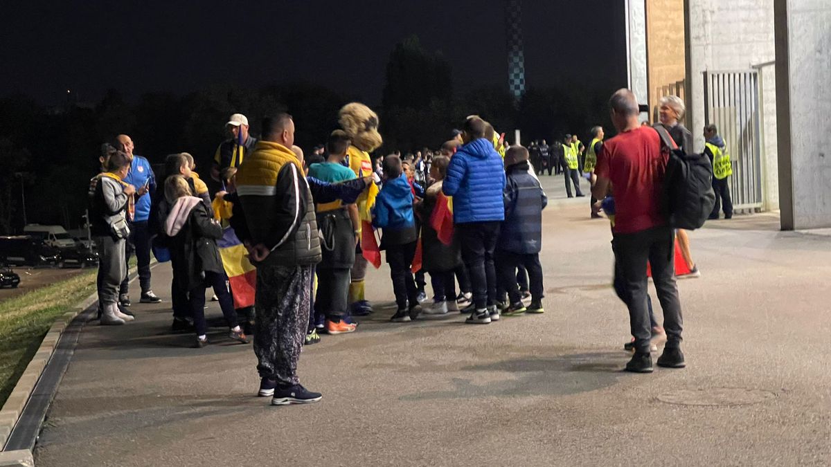 România - Andorra, fotografii înainte de startul meciului