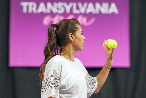 Sorana Cîrstea se antrenează de câteva zile la Cluj-Napoca FOTO Transylvania Open