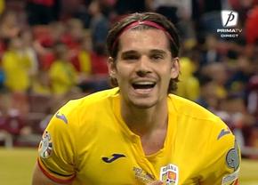 Ianis Hagi s-a întors » Recital în prima repriză cu Andorra: gol, assist, penalty scos inteligent și un moment inedit în fața camerei TV