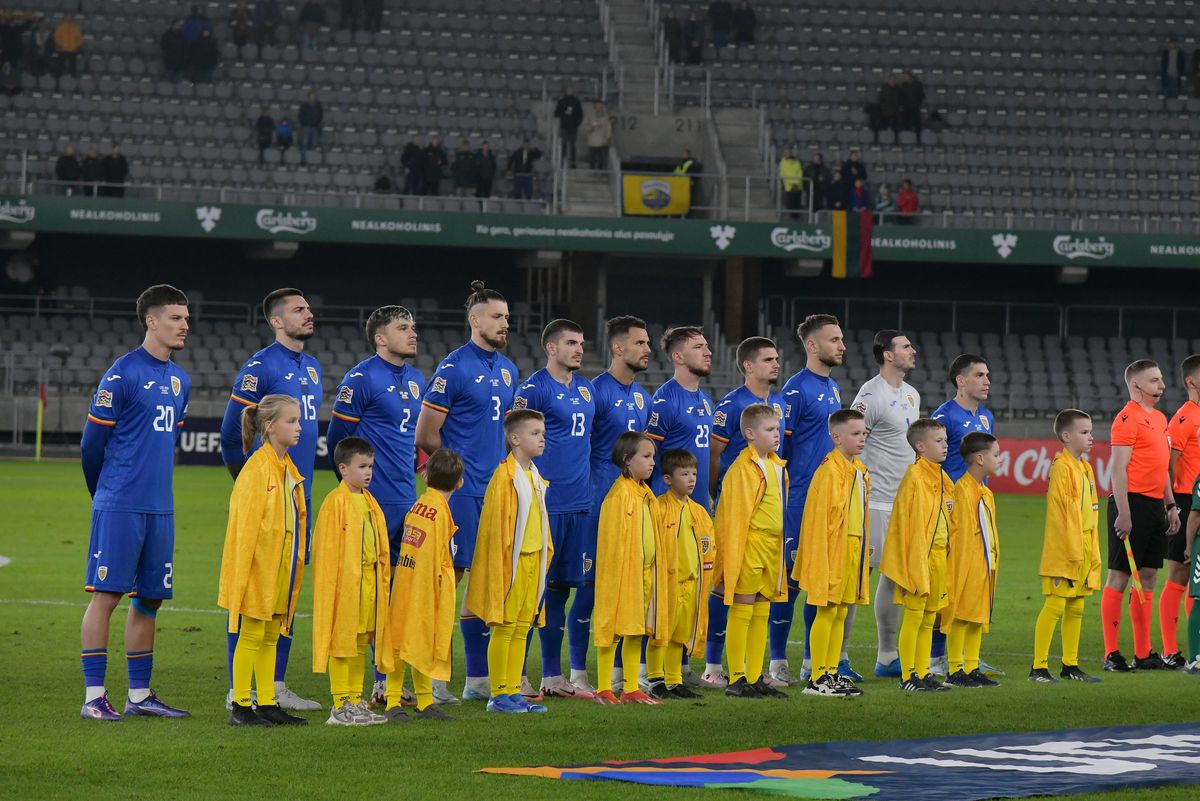 Lituania - România, al patrulea meci din Liga Națiunilor // FOTO: Cristi Preda (GSP)