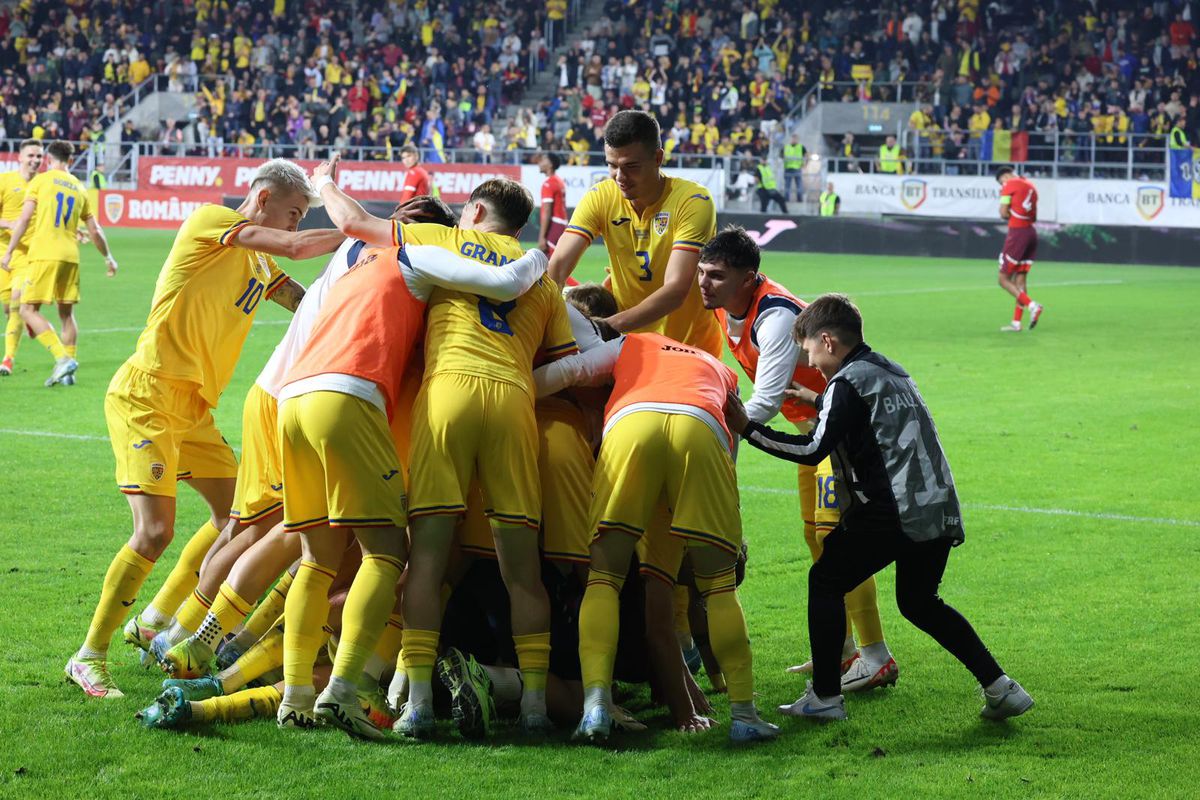 Imagini de la România U21 - Elveția U21 / Foto: Ionuț Iordache GSP