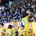 Ianis Stoica, explozie de bucurie după ce a marcat în România U21 - Elveția U21 / foto: Ionuț Iordache (GSP)