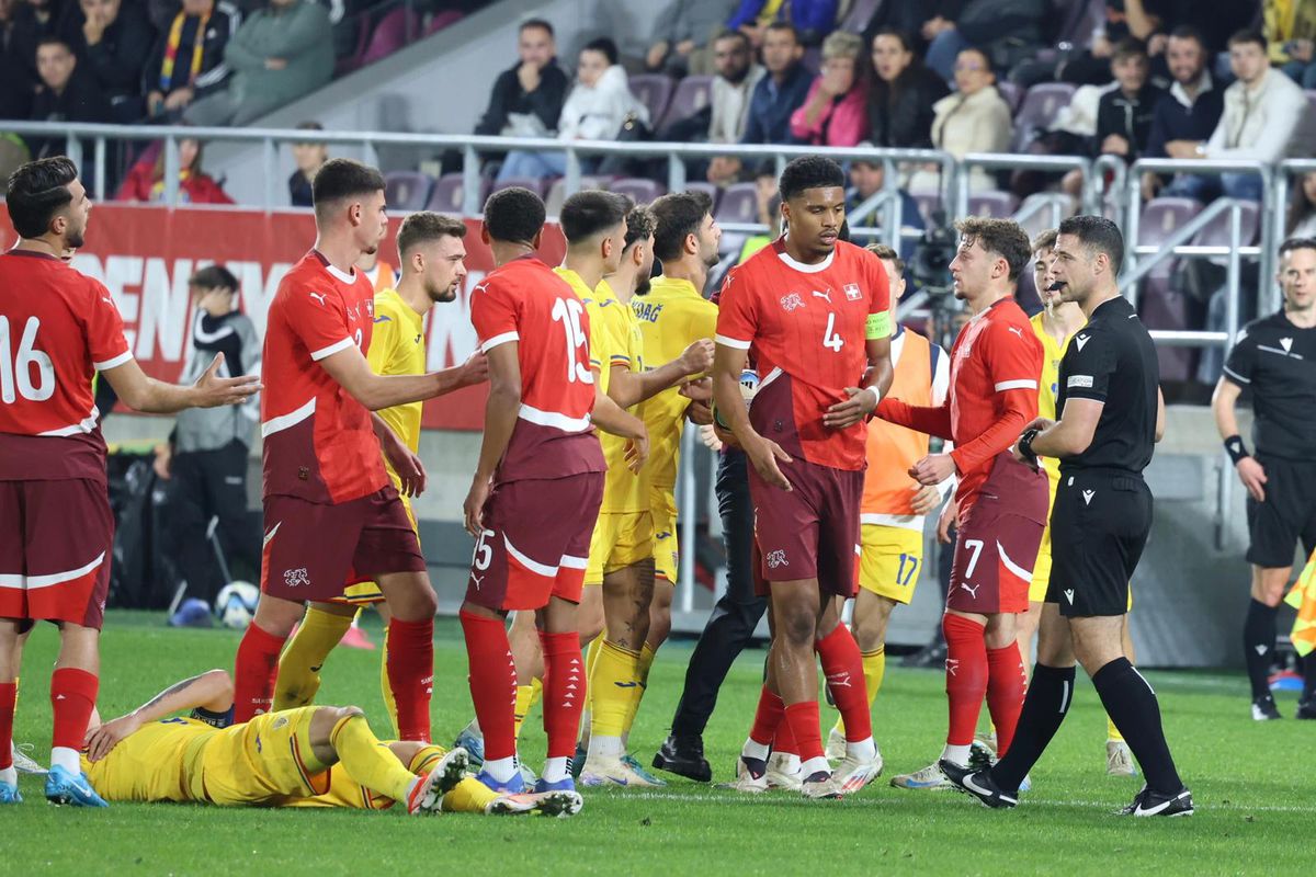 Imagini de la România U21 - Elveția U21 / Foto: Ionuț Iordache GSP