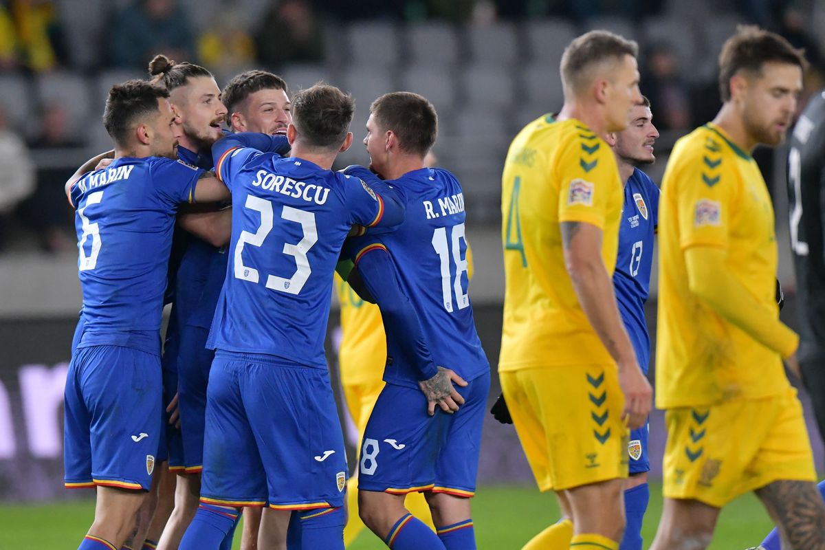 Lituania - România, al patrulea meci din Liga Națiunilor // FOTO: Cristi Preda (GSP)