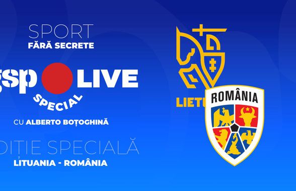 Lituania - România, în Liga Națiunilor » Tricolorii caută încă o victorie cu Mircea Lucescu pe bancă! Comentăm împreună cu Raul Rusescu la GSP Live Special