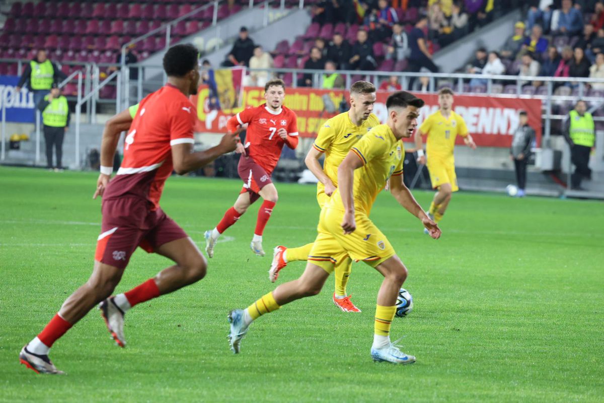 Imagini de la România U21 - Elveția U21 / Foto: Ionuț Iordache GSP